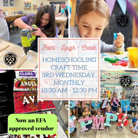 HOMESCHOOL CRAFTING - MONTHLY