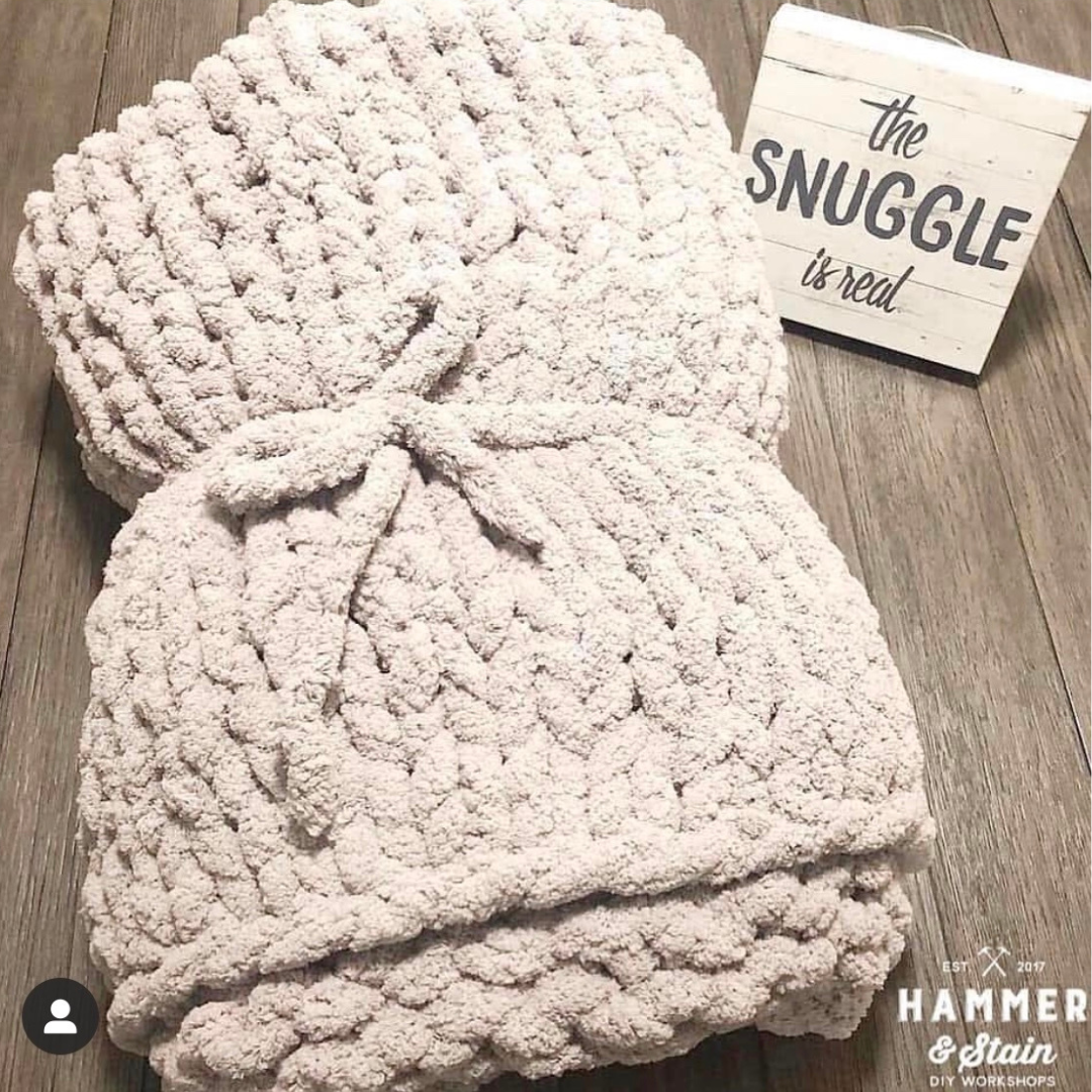COZY CHUNKY YARN BLANKETS - FEB 19th - 2:00 PM