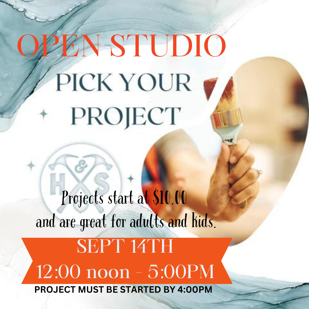 SATURDAY OPEN FOR DROP IN CRAFTING & SHOPPING