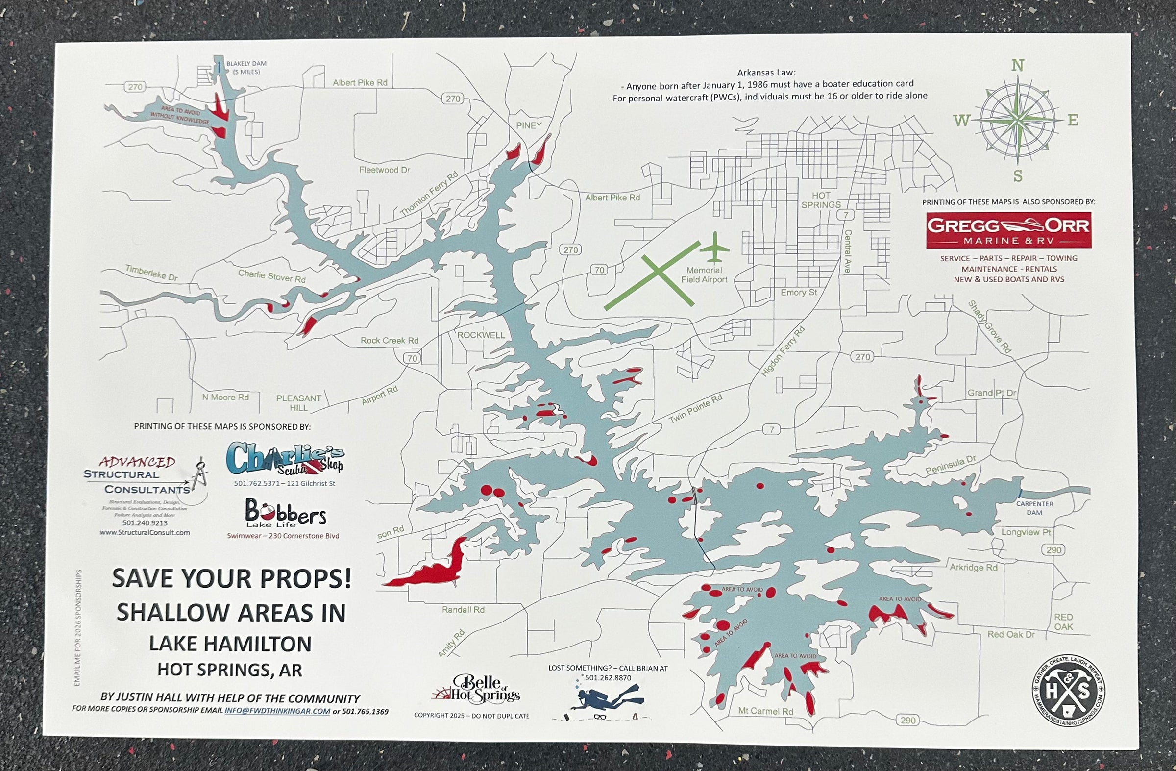 Justin Hall Save the Prop Maps