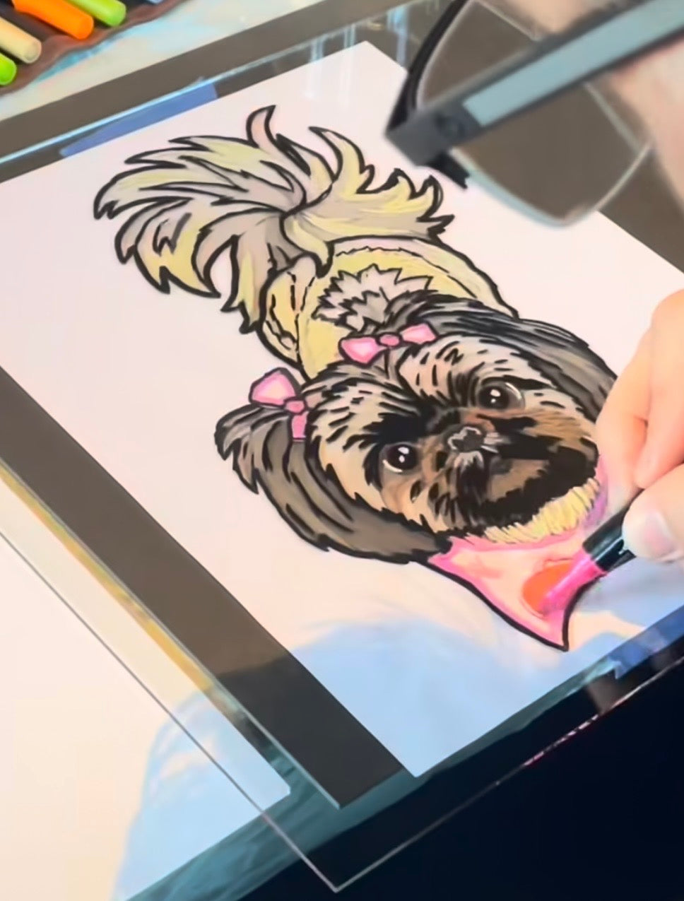 PAINT ON GLASS - PETS EDITION - AUG 26TH - 5:00 PM