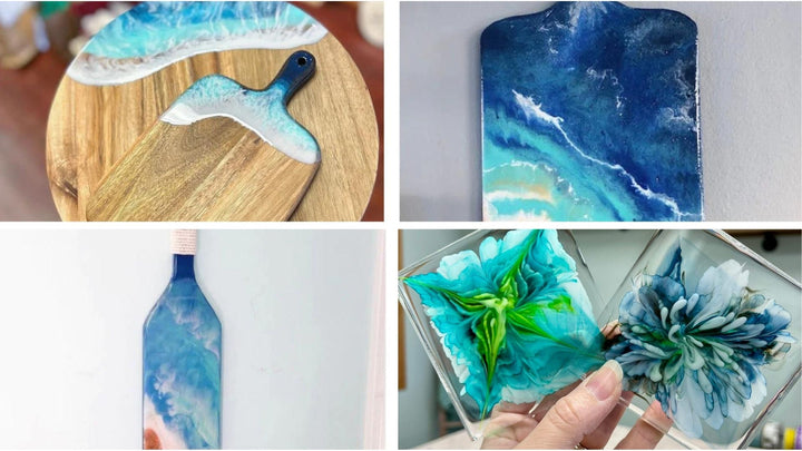 RESIN ART EXPERIENCE - BARBIER PARTY
