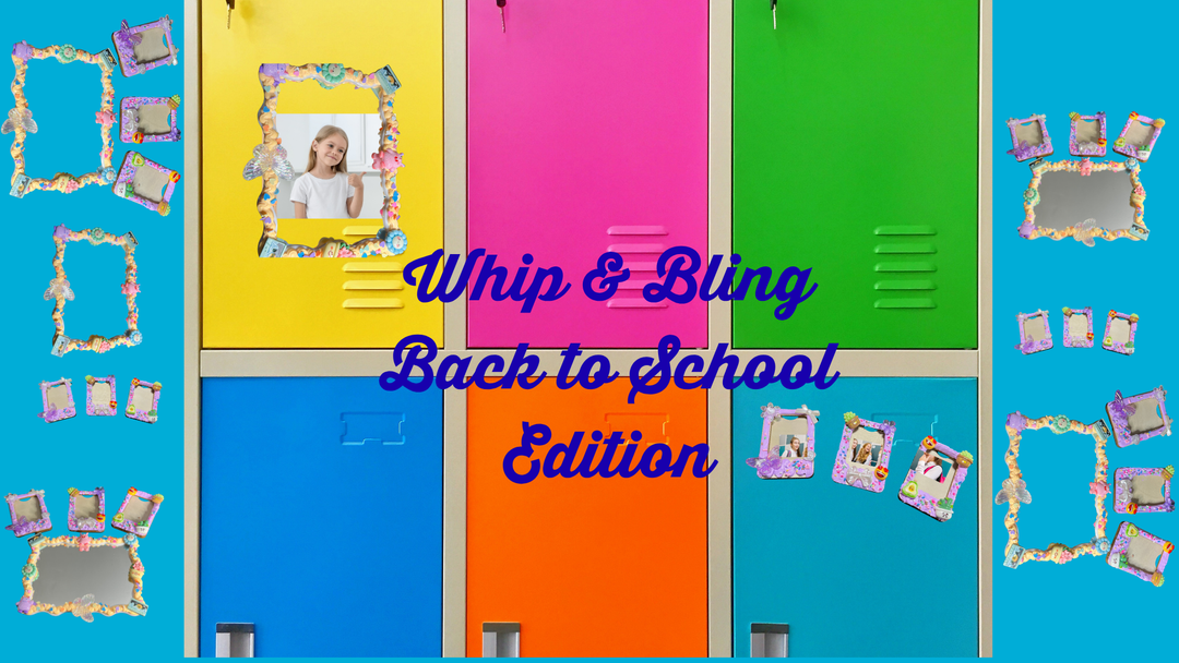 BACK TO SCHOOL WHIP & BLING LOCKER DECORATING – AUG 1st at 11:00 AM