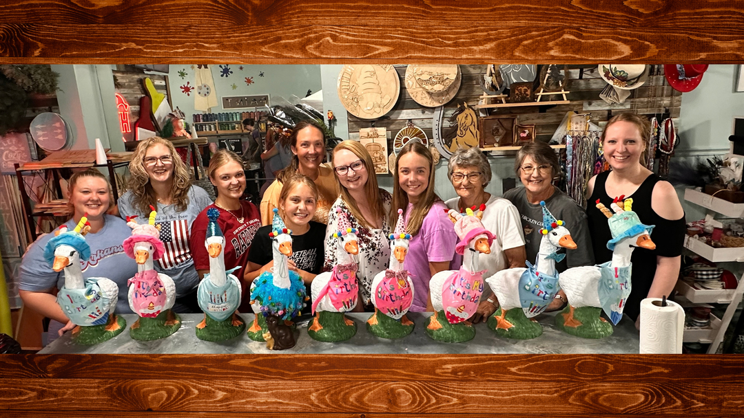 GOOSE ON THE LOOSE PAINT PARTY - JULY 24TH - 5:30 PM