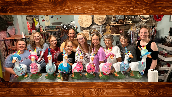 GOOSE ON THE LOOSE PAINT PARTY - JULY 24TH - 5:30 PM