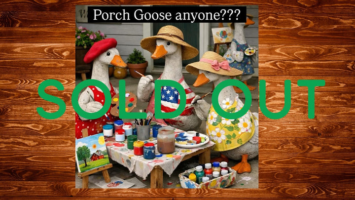 GOOSE ON THE LOOSE PAINT PARTY - MAY 29TH - 5:30 PM
