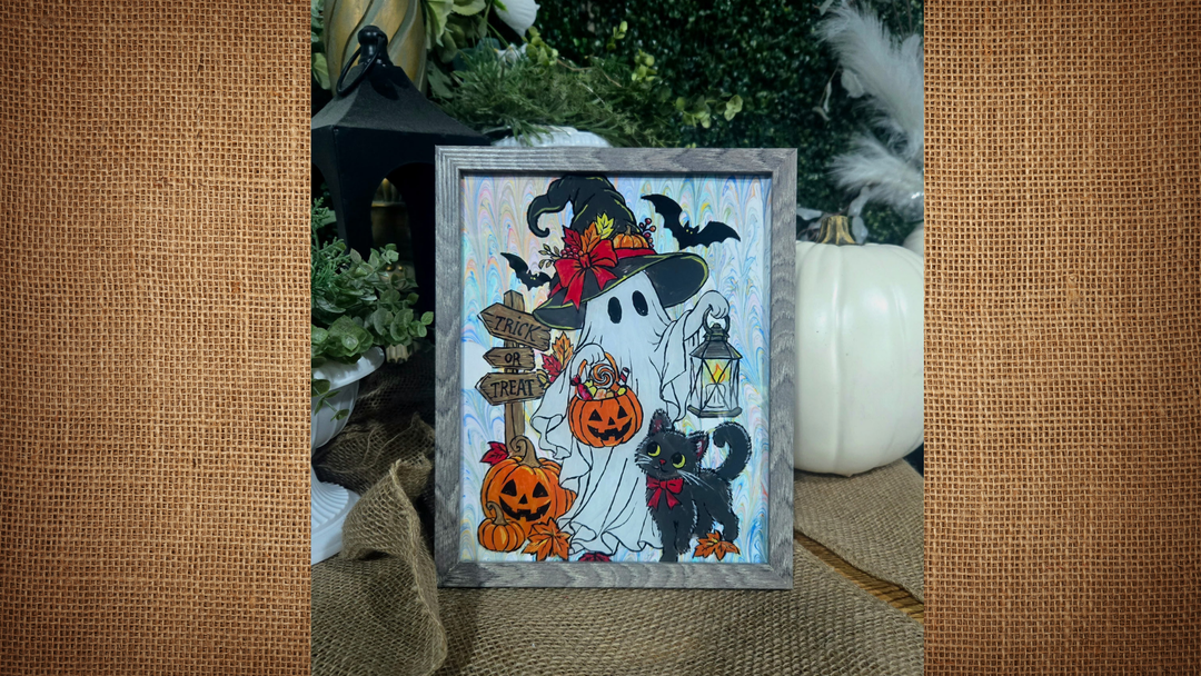 SPOOKY SEASON PAINTING ON GLASS - 10-22-26 AT 6:00PM