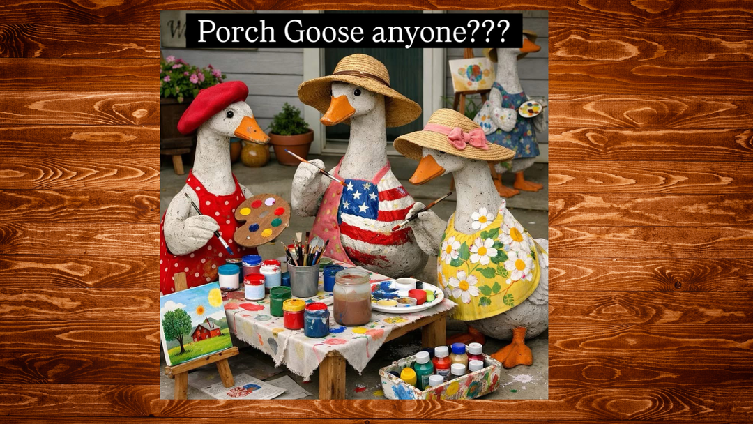 GOOSE ON THE LOOSE PAINT PARTY - MAY 29TH - 5:30 PM