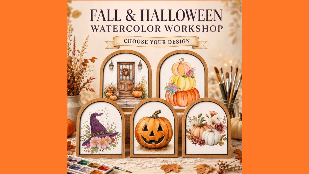 FALL WATER COLORING - SEPT 26TH - 1:00 PM