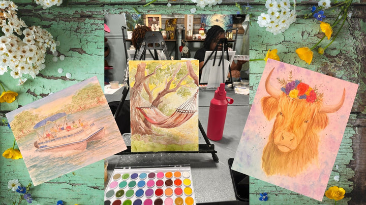 WATERCOLORING EXPERIENCE - HOPKINS PARTY