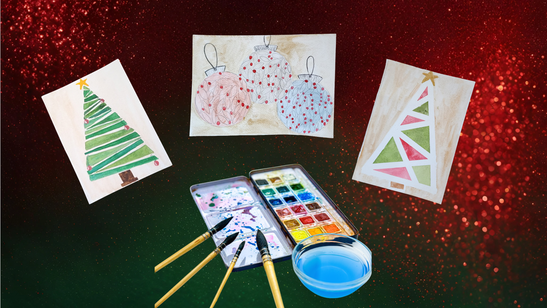 Christmas Water Coloring Workshop | Nov 21 10:30 AM