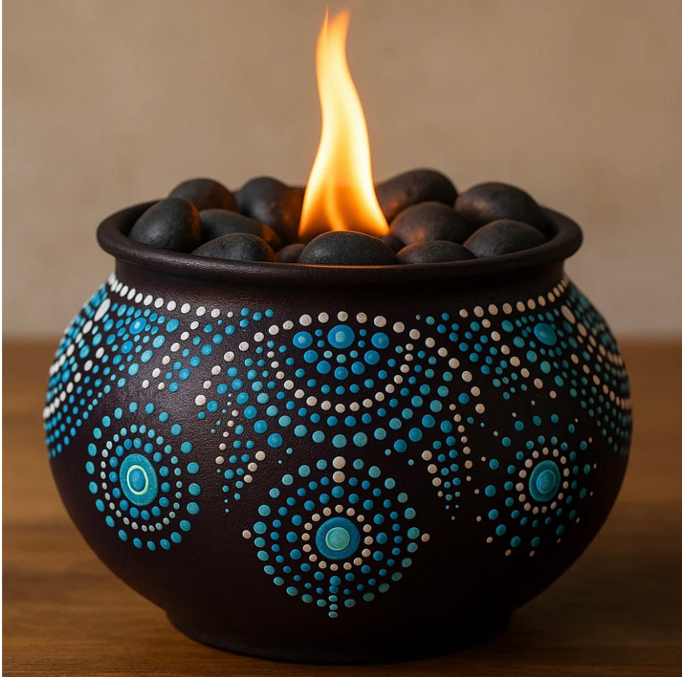 TABLETOP FIRE BOWL PAINTING WORKSHOP – AUGUST 14th at 6:00 PM