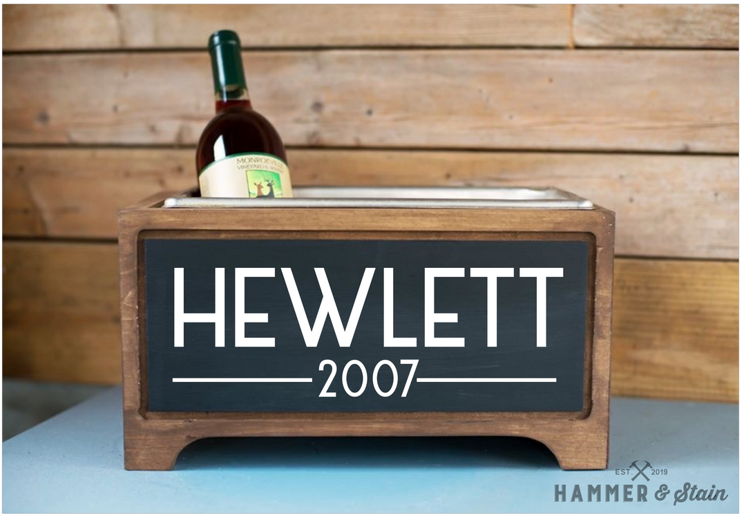 WINE CHILLER WORKSHOP - JUNE 5TH - 6:00 PM