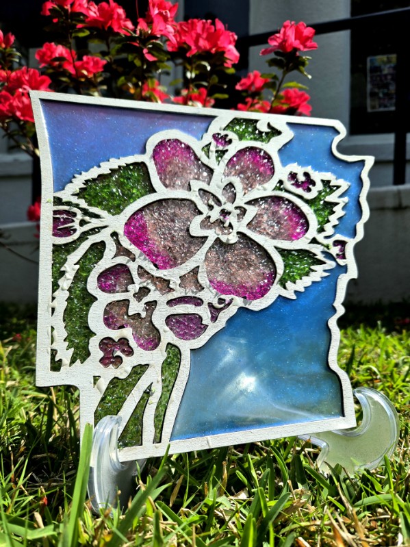 CRUSHED GLASS SUNCATHERS- BARBIER PARTY