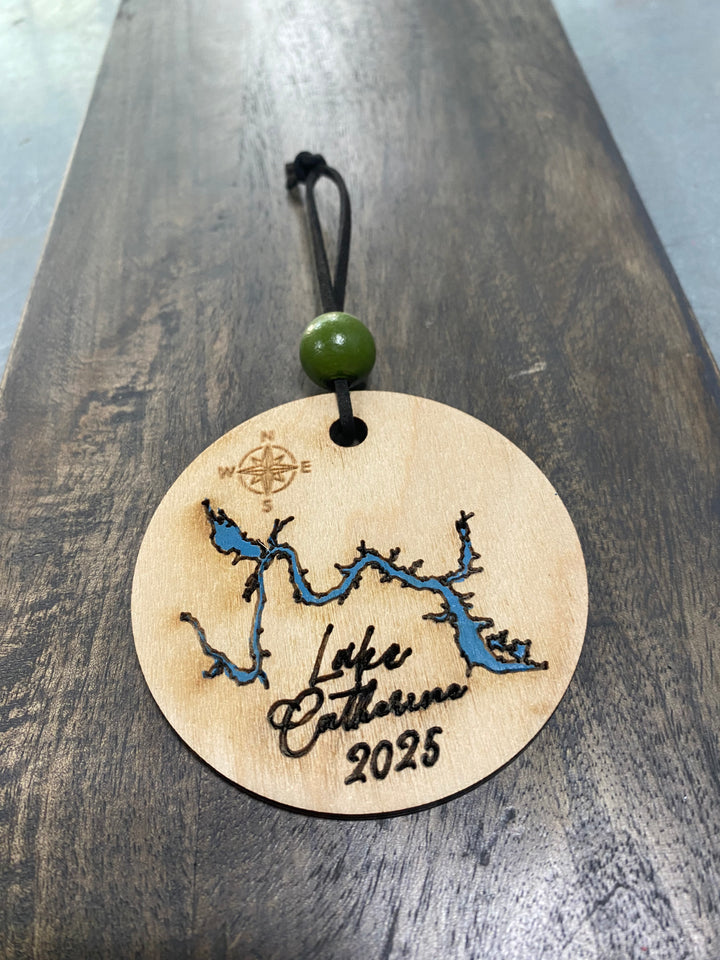Hand-Painted Lake Ornaments | Hot Springs, AR Lakes