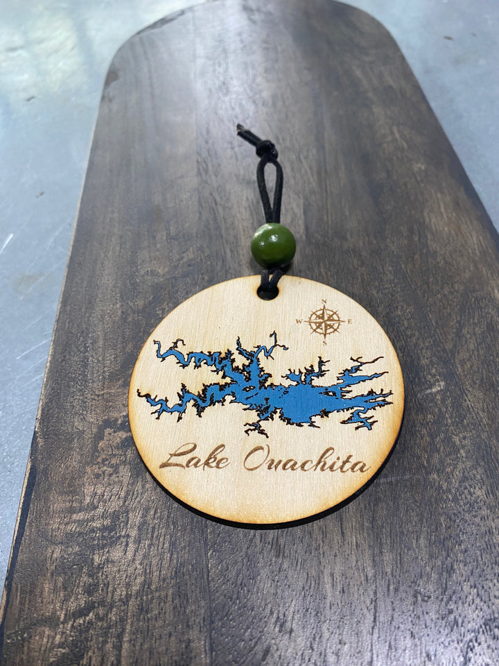 Hand-Painted Lake Ornaments | Hot Springs, AR Lakes