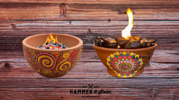 TABLETOP FIRE BOWL PAINTING WORKSHOP – AUGUST 14th at 6:00 PM