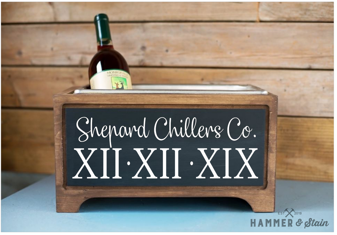 WINE CHILLER WORKSHOP - JUNE 5TH - 6:00 PM