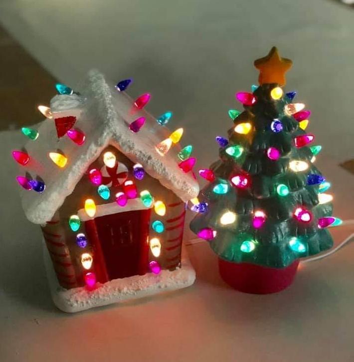 PRE-ORDER Ceramic Vintage Style Christmas Pieces