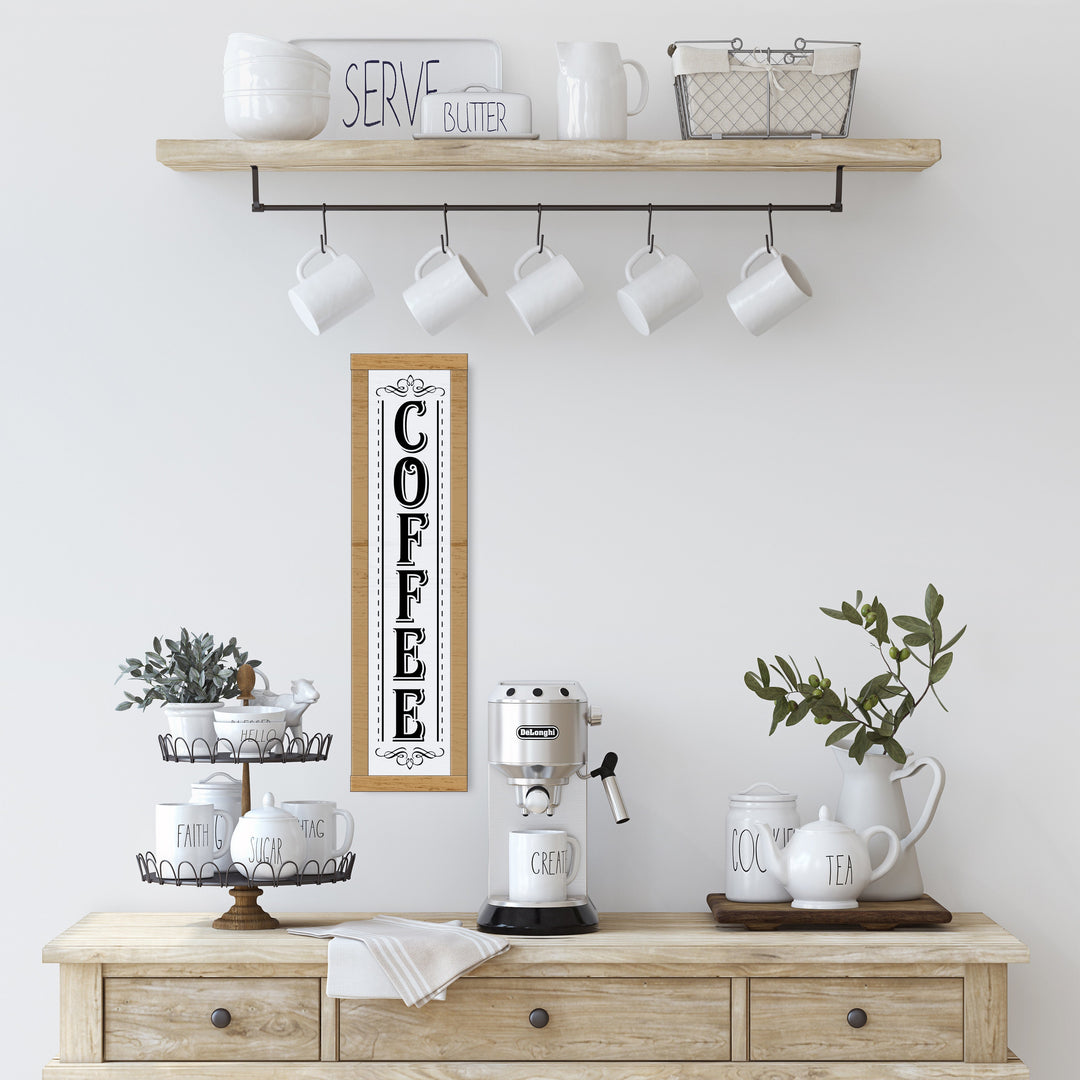 FARMHOUSE COFFEE BAR SIGNS - HOPKINS PARTY