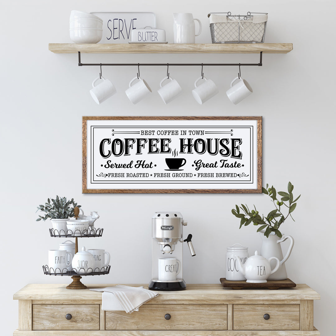FARMHOUSE COFFEE BAR SIGNS - HOPKINS PARTY