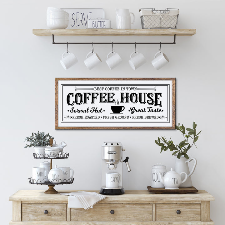 FARMHOUSE COFFEE BAR SIGNS - HOPKINS PARTY