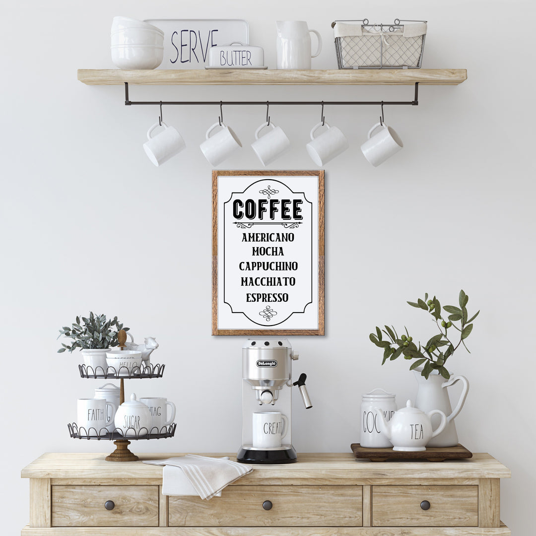 FARMHOUSE COFFEE BAR SIGNS - HOPKINS PARTY
