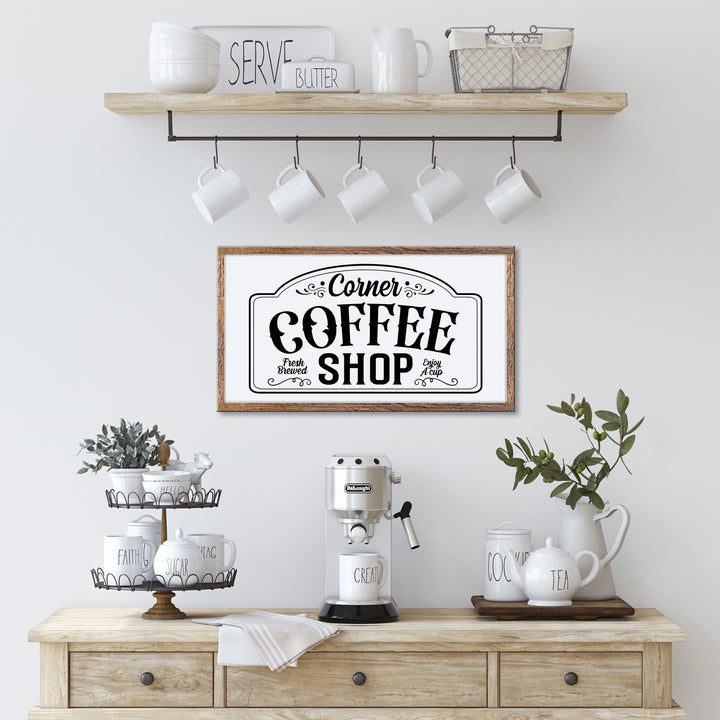 FARMHOUSE COFFEE BAR SIGNS - HOPKINS PARTY