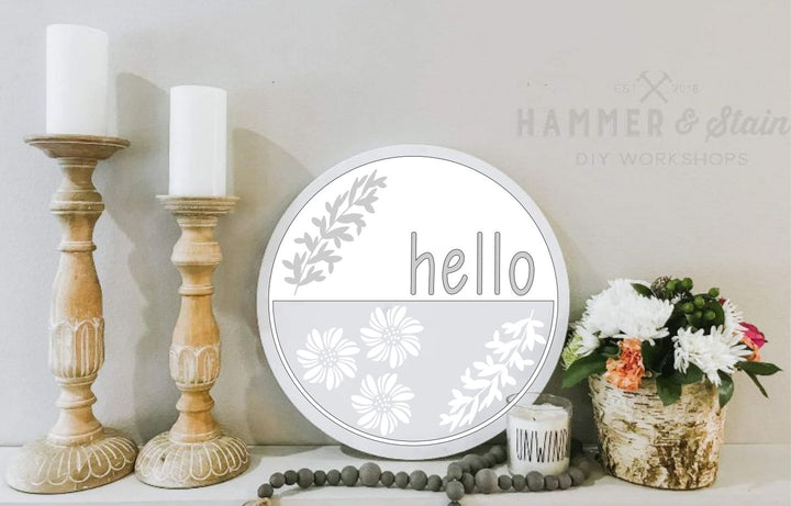 SPRING ROUNDS & DOOR HANGERS WORKSHOP
