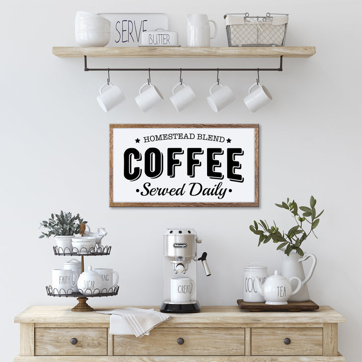FARMHOUSE COFFEE BAR SIGNS - HOPKINS PARTY