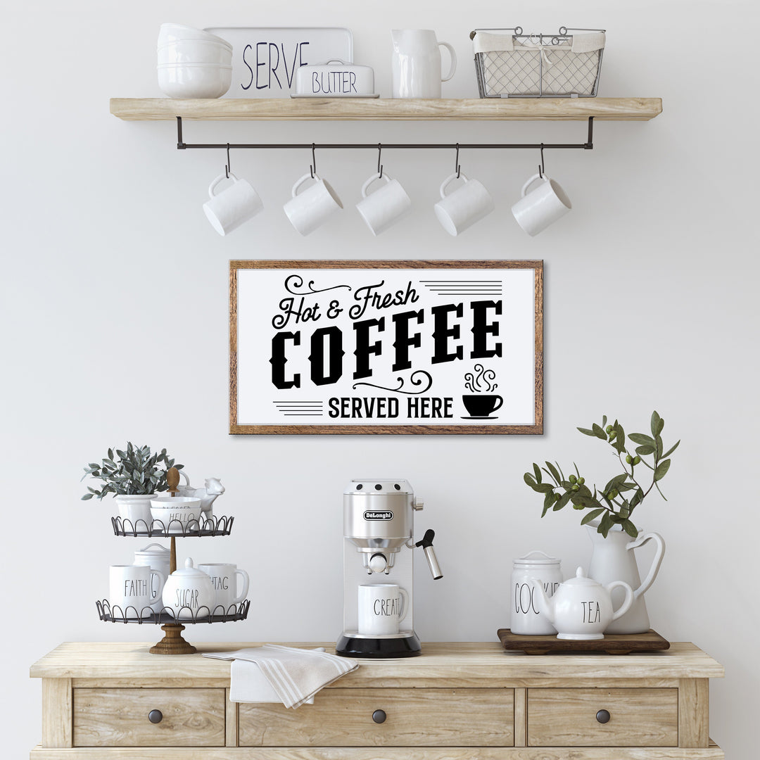FARMHOUSE COFFEE BAR SIGNS - HOPKINS PARTY