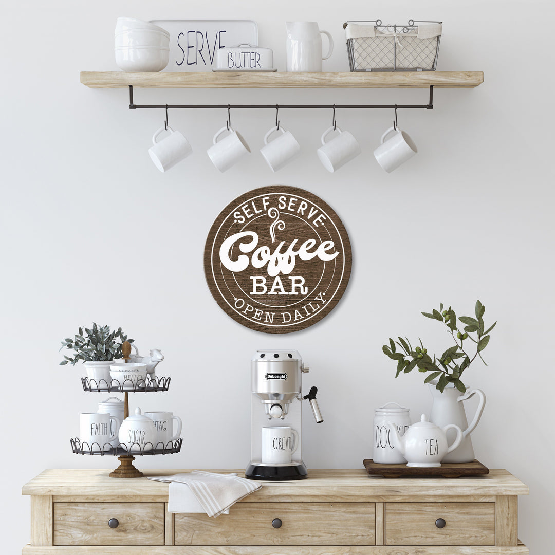 FARMHOUSE COFFEE BAR SIGNS - HOPKINS PARTY