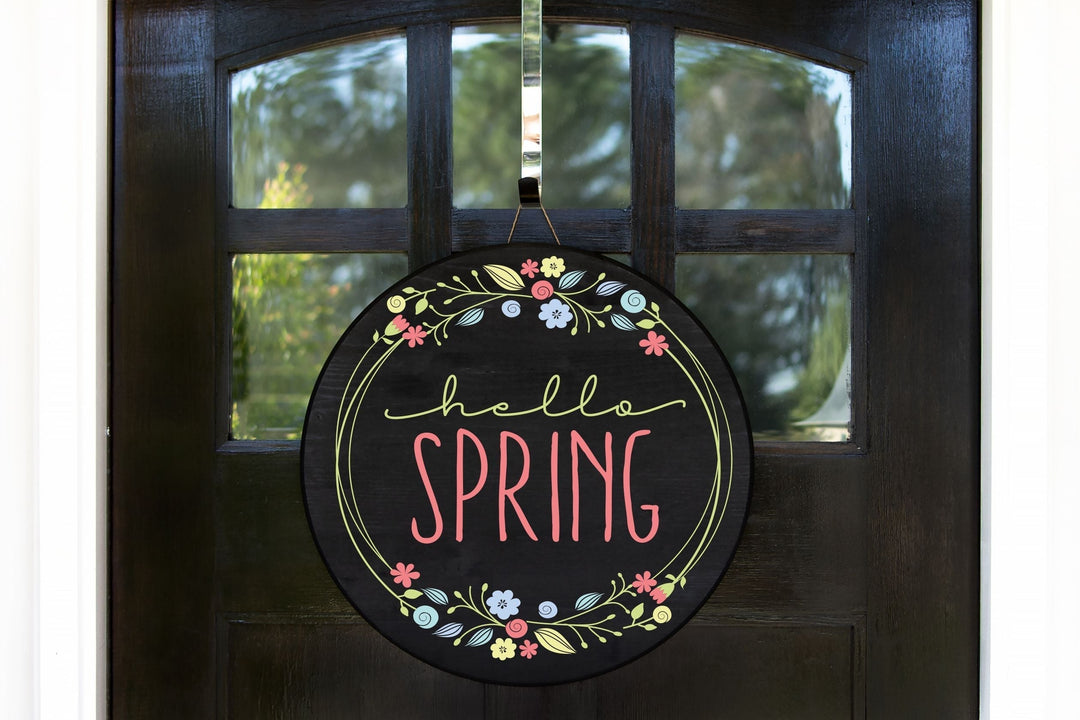 SPRING ROUNDS & DOOR HANGERS WORKSHOP