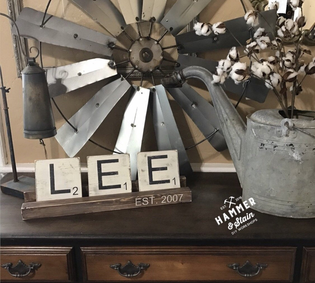 Hammer @ Home Scrabble Tile