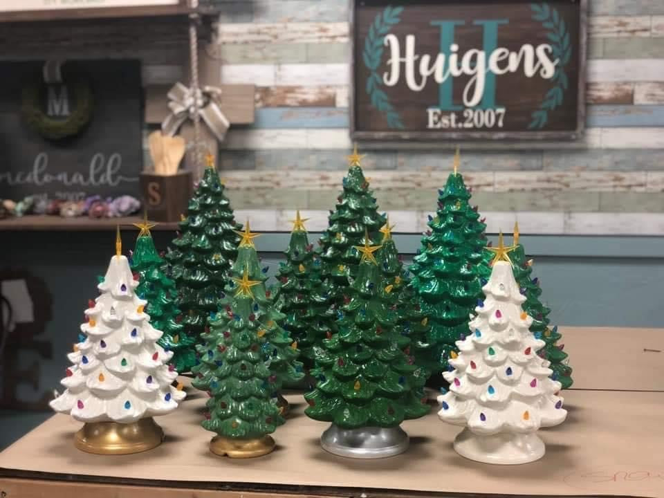PRE-ORDER Ceramic Vintage Style Christmas Pieces